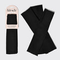 Recycled Active Headbands 3pc Set- Black