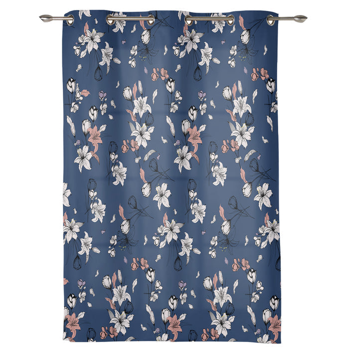 Retro Flannel Blackout Window Curtains - LeobonZone