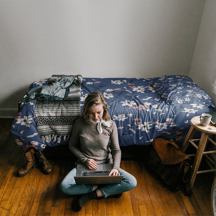 Retro Flannel comforter sets pillowcase - LeobonZone