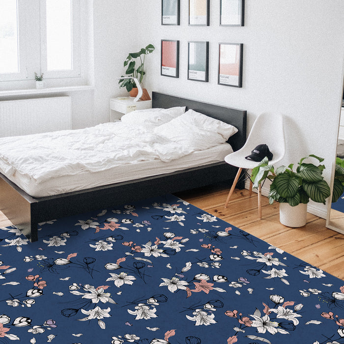 Retro Flannel Right Angle Felt Rugs - LeobonZone