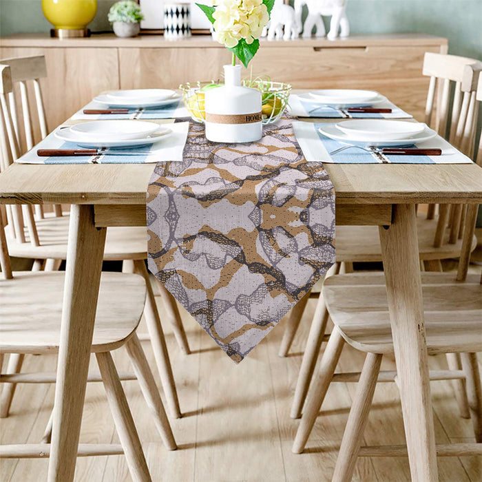Retro Pattern Rectangle Tablecloth - LeobonZone