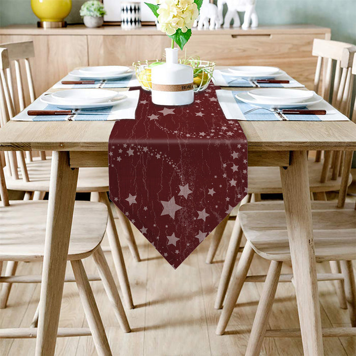 Retro Stars Table Runner Place Mats - LeobonZone