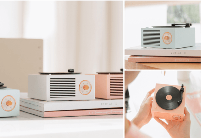 Retro Vinyl Bluetooth Speaker - Goodlifebean