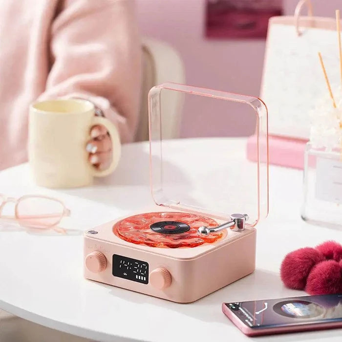 RetroWave: Wavy Vinyl Ocean Turntable Speaker - Goodlifebean Gifts