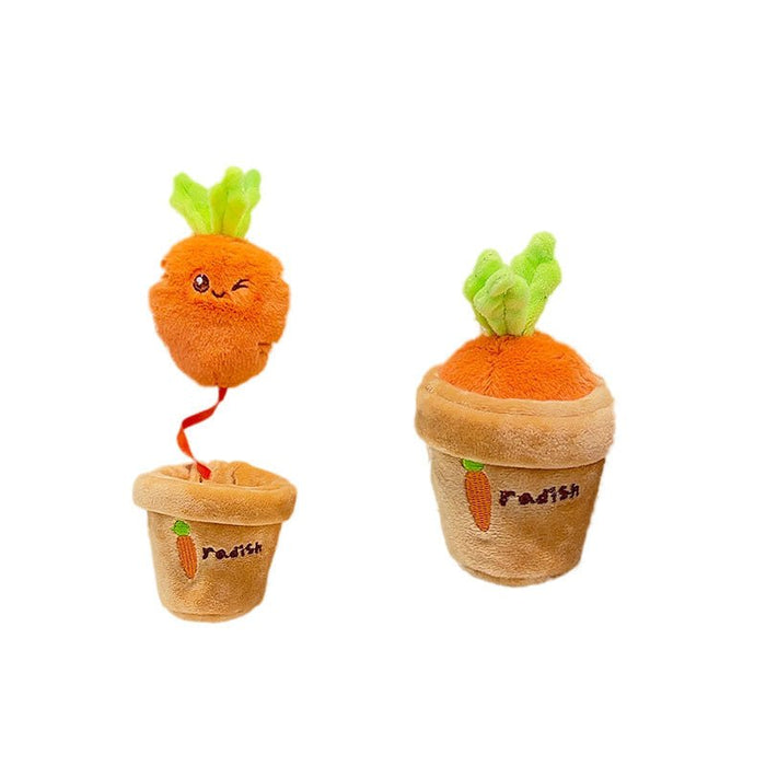 Rooting for You™ – Kawaii Carrot & Radish Couple Keychains - Goodlifebean Gifts