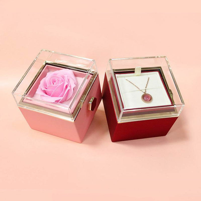 Rotating Eternal Rose Gift Box - Goodlifebean Gifts