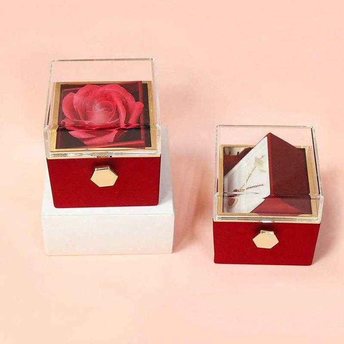 Rotating Eternal Rose Gift Box - Goodlifebean Gifts