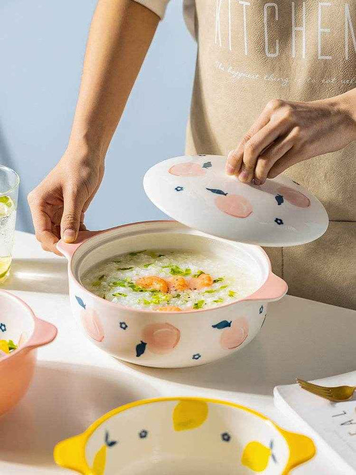 SakuraMomo: Kawaii Peachy Ramen Bowl - Goodlifebean home decor