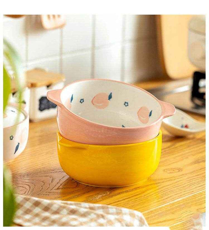 SakuraMomo: Kawaii Peachy Ramen Bowl - Goodlifebean home decor