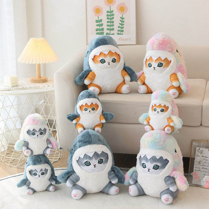 Shark Cat Plush - Goodlifebean Stuffed Animals