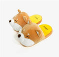 Shiba And Husky Plush Slippers - Goodlifebean Stuffed Animals