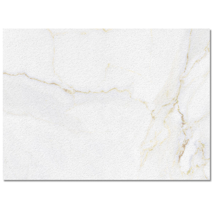 Simplicity Gray Marble texture Right Angle Felt Rugs - LeobonZone