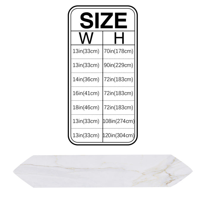 Simplicity Gray Marble texture Table Runner Place Mats Sharp Angle - LeobonZone