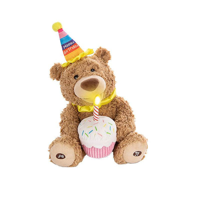 Singing Birthday Bear - Goodlifebean Stuffed Animals