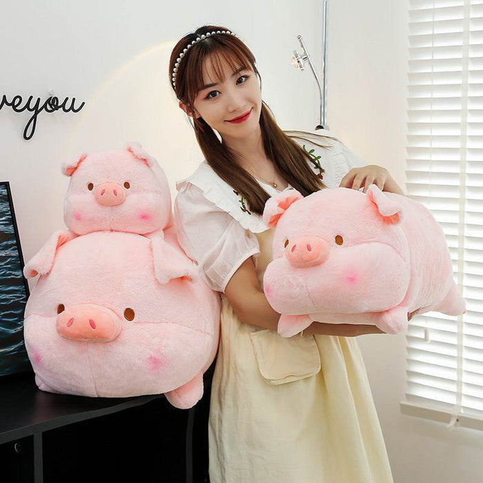 Snookle: Giant Kawaii Piggy Plushie - Goodlifebean Stuffed Animals