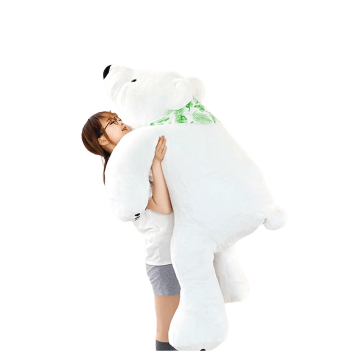 Snowball: Giant Polar Bear Stuffed Animal – Ultra - Soft Giant Plush Bear - Goodlifebean Stuffed Animals