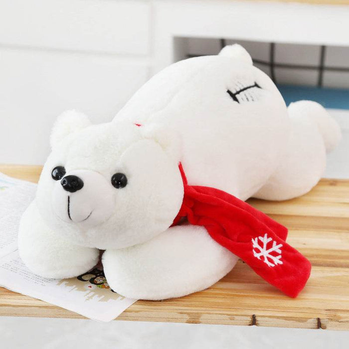 Snowflake: Big Polar Bear Plushie | 5ft Stuffed Polar Bear - Goodlifebean Stuffed Animals
