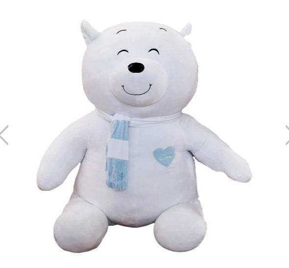 Snowpuff: Large Polar Bear Stuffed Animal - Goodlifebean Stuffed Animals