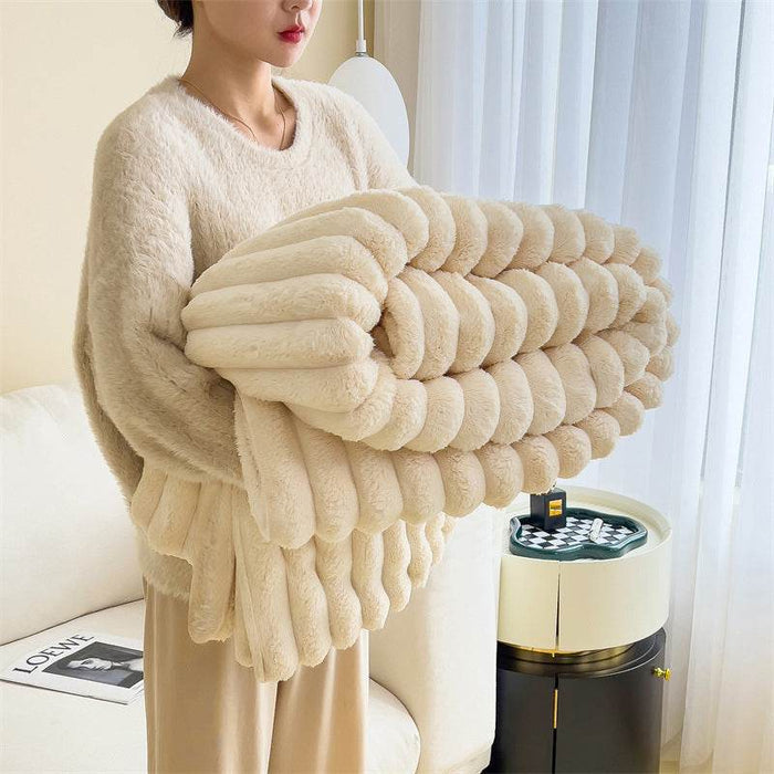 Snuggle Blanket: Luxurious Weighted Winter Blanket - Goodlifebean home decor