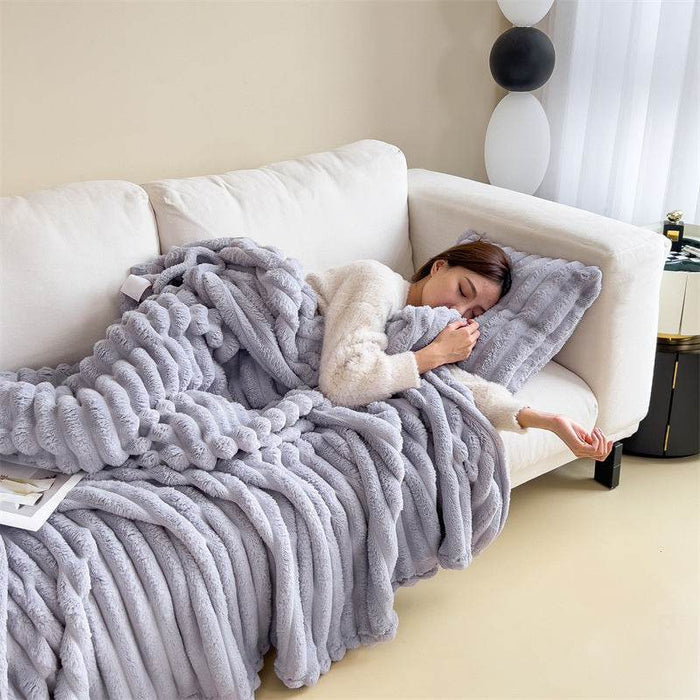Snuggle Blanket: Luxurious Weighted Winter Blanket - Goodlifebean home decor