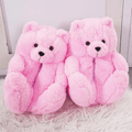 Snuggly Pink Teddy Bear Plush - Goodlifebean