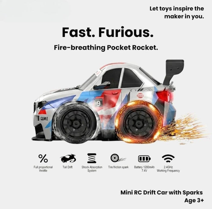 Spark drift car