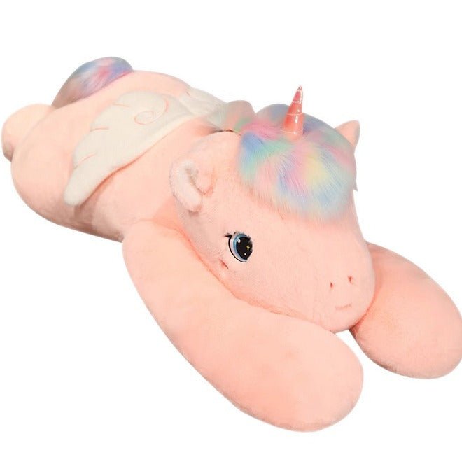 Sparkles: JUMBO Unicorn with Wings Plushie - Goodlifebean Stuffed Animals