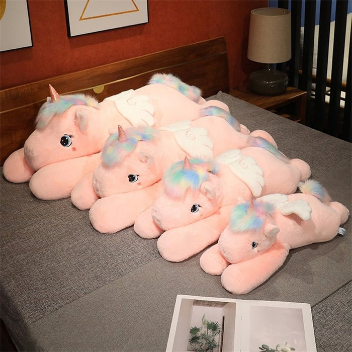Sparkles: JUMBO Unicorn with Wings Plushie - Goodlifebean Stuffed Animals