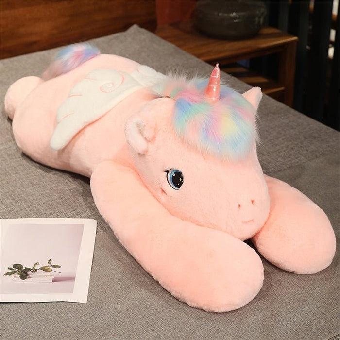 Sparkles: JUMBO Unicorn with Wings Plushie - Goodlifebean Stuffed Animals