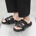 Spooky Halloween Skull Slides for Adults - Goodlifebean Slippers/Slides