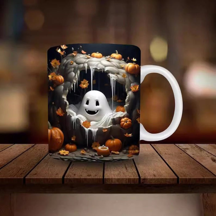 Spooky Spooky Halloween Mug - Goodlifebean Kawaii Mugs