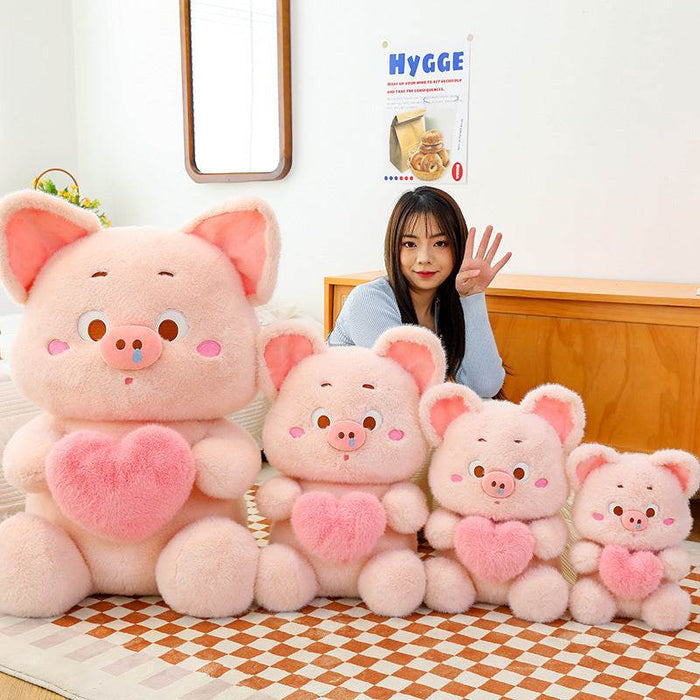 Squiggle: Giant Lovely Stuffed Pig Plushie - Goodlifebean stuffed animals