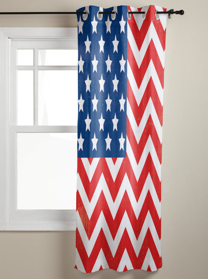 Star wave Independence Day Blackout Curtain - LeobonZone