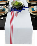 Statue of liberty on Independence Day Table Runner Place Mats - LeobonZone