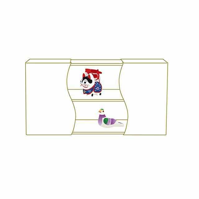 [STORAGE BOX] PAULOWNIA CABINET (GRAY PAULOWNIA) | KAMO PAULOWNIA CHESTS