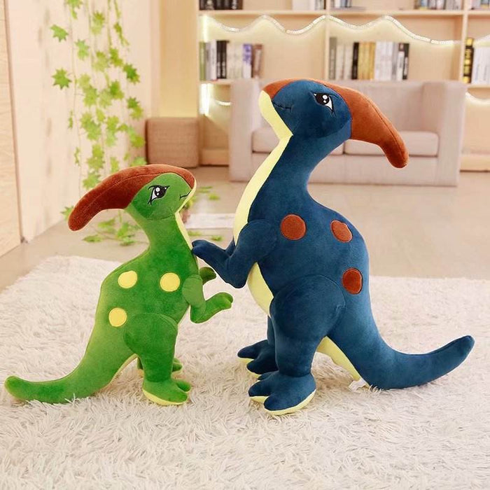 Stuffed Parasaurolophus Dinosaur Plush - Goodlifebean Stuffed Animals