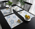 Summer seabed biological Personalized Table Placemats - LeobonZone