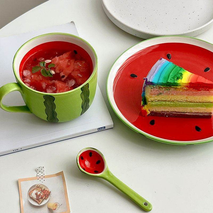 Summery Fresh Watermelon Mug - Goodlifebean Kawaii Mugs
