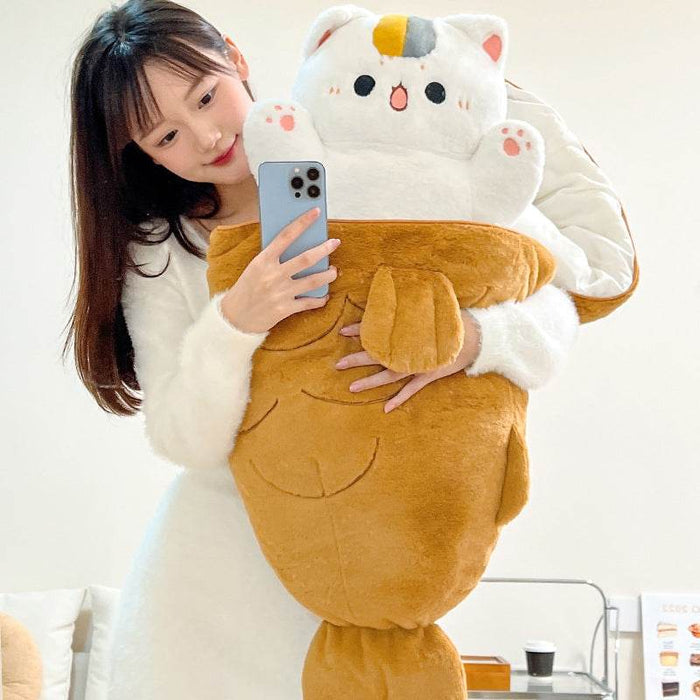 Taiyaki Cat Plushie - Goodlifebean Stuffed Animals
