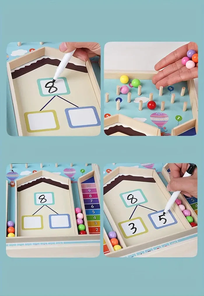 Ten frame math games