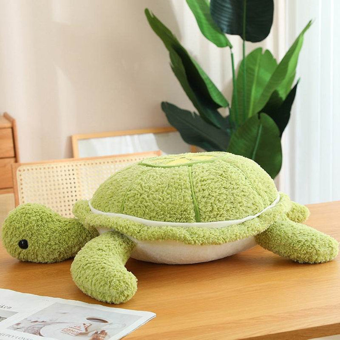 Toby: Big Stuffed Turtle Plushie - Goodlifebean Stuffed Animals