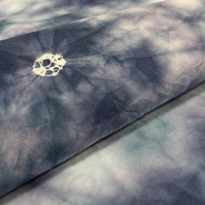 [TOWELS] BASKET DYED TOWEL (DEEP SEA) | KYOTO KANOKO SHIBORI| YOAKE