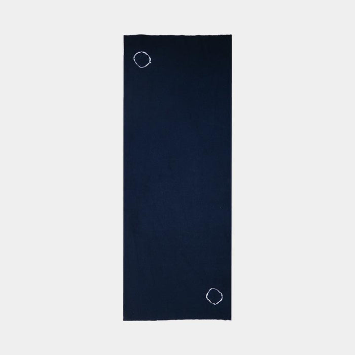 [TOWELS] SCREW-SQUEEZED WASHCLOTH (DARK INDIGO) | KYOTO KANOKO SHIBORI| YOAKE