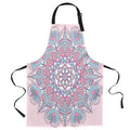 Traditional Pattern Personalized Canvas Apron - LeobonZone