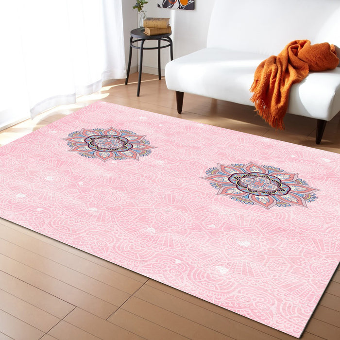 Traditional Pattern Right Angle Felt Rugs - LeobonZone