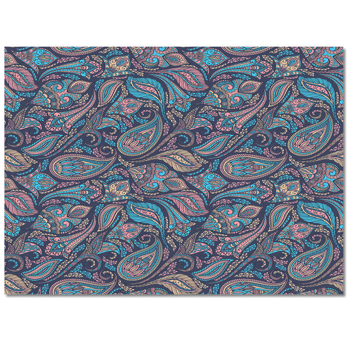 Traditional Pattern Right Angle Felt Rugs - LeobonZone