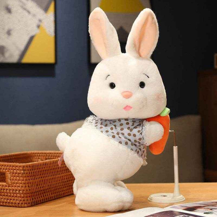 Tubby : Carrot Loving Bunny Plushie - Goodlifebean Stuffed Animals