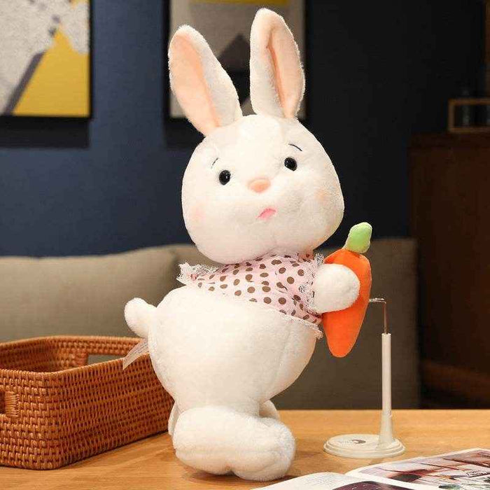Tubby : Carrot Loving Bunny Plushie - Goodlifebean Stuffed Animals