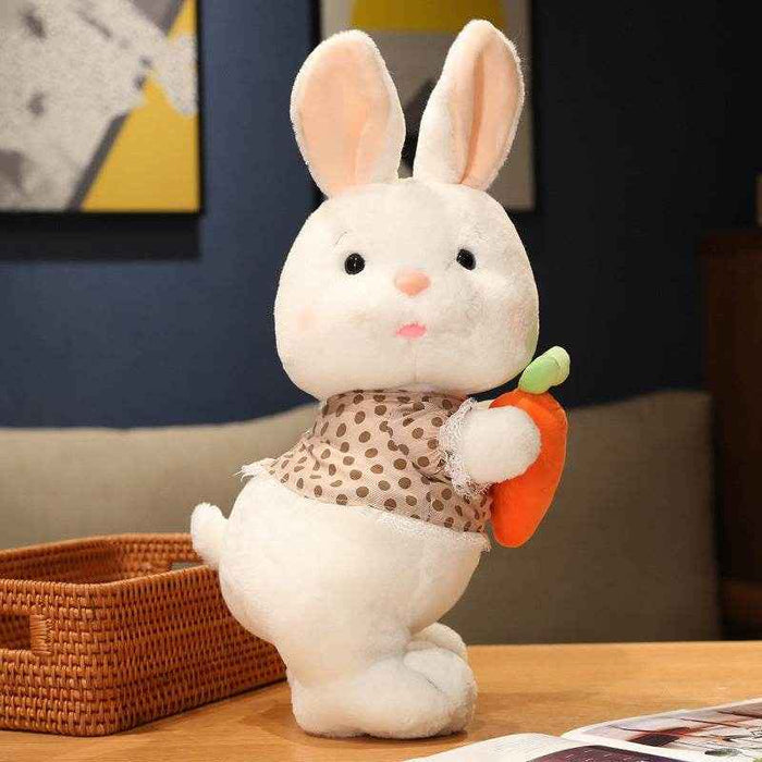 Tubby : Carrot Loving Bunny Plushie - Goodlifebean Stuffed Animals