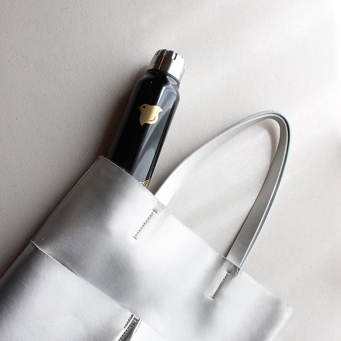 [TUMBLER / WATER BOTTLE] THERMO MUG URUSHI UMBRELLA BOTTLE WAVE CHIDORI (BLACK) | ECHIZEN LACQUERWARE| TAKUMIICHI